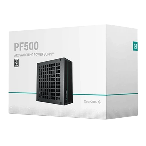 نمای جعبه پاور ۵۰۰ وات DeepCool PF500