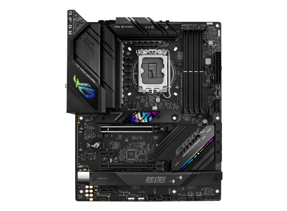 مادربرد ایسوس ROG STRIX B760-F GAMING WIFI نمای جلو