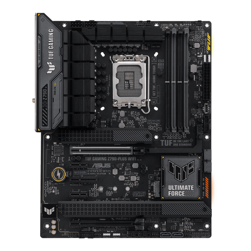 عکس پشت مادربرد ایسوس Z790 TUF GAMING PLUS WIFI عکس پشت مادربرد ایسوس Z790 TUF GAMING PLUS WIFI