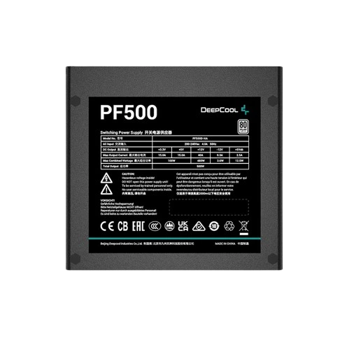 نمای پشتی پاور ۵۰۰ وات DeepCool PF500