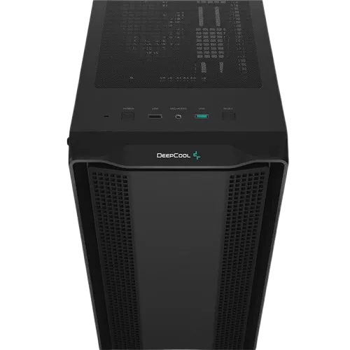 نمای جلوی کیس کامپیوتر DeepCool CC560 V2