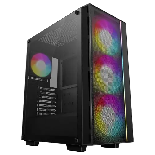 نمای روبرو کیس DeepCool MATREXX 55 MESH V4