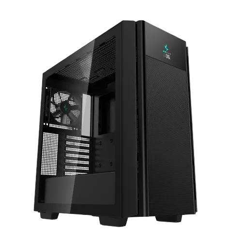 نمای جلویی کیس کامپیوتر DeepCool CH510 MESH DIGITAL