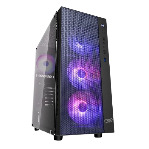 نمای روبرو کیس DeepCool MATREXX 55 MESH 4F