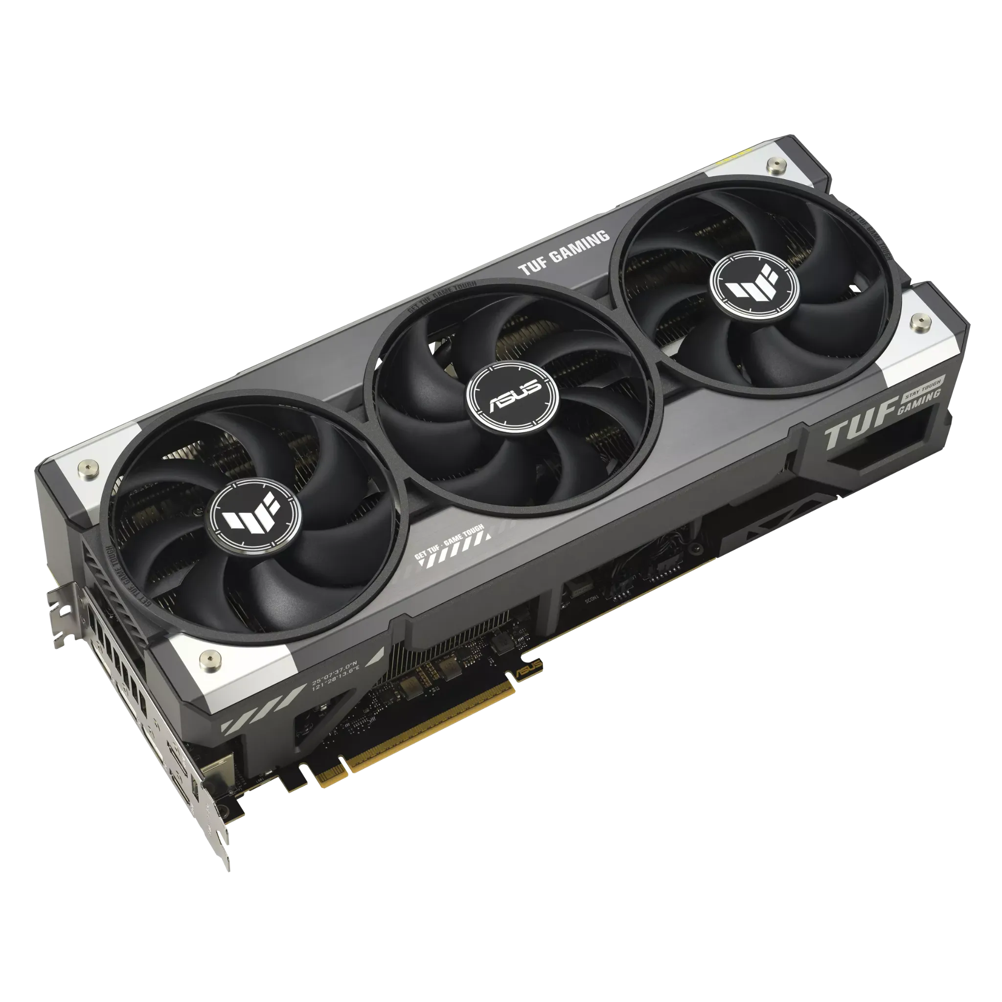 کارت گرافیک ASUS TUF Gaming GeForce RTX 5090 OC با طراحی سه‌فن و بدنه مستحکم